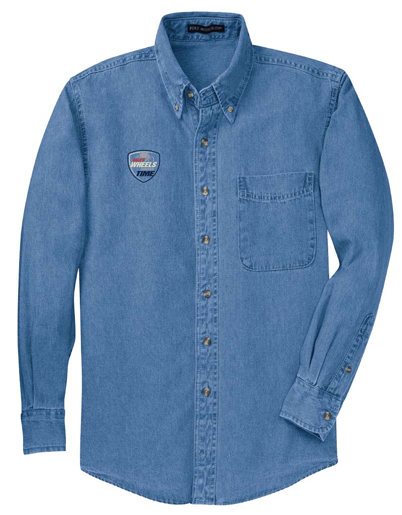 DWTT Long Sleeve Denim Button Down
