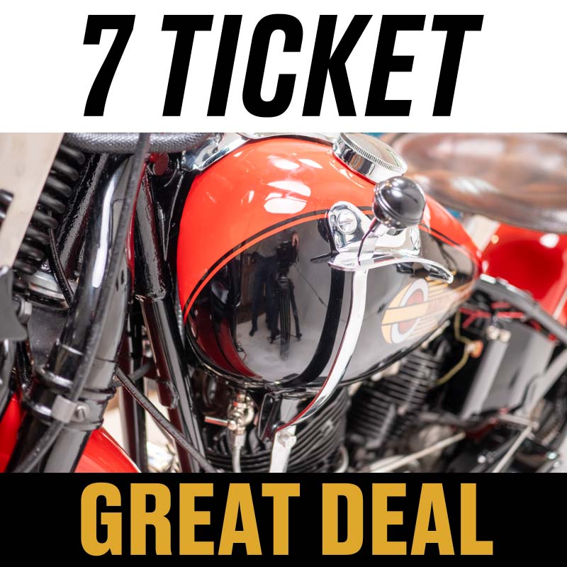 2025 Raffle Tickets – Great Deal – Wheels Through Time Museum
