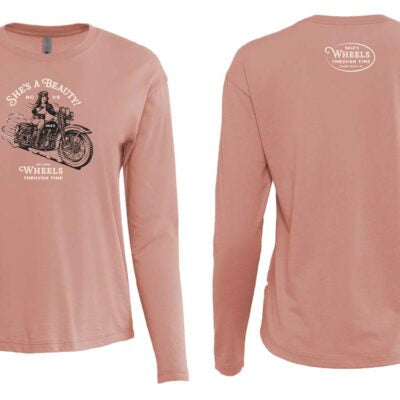 Ladies "She's A Beauty" Long Sleeve Tee