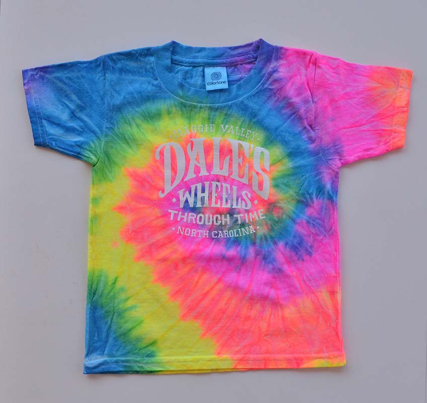 Retro Tie Dye Youth Tee